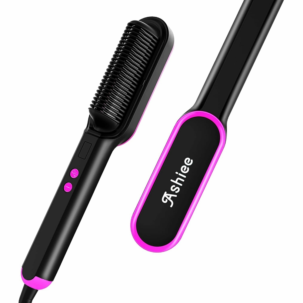 Ionic Hair Straightening Brush Comb NWT